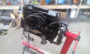 Restauratie motor Blom